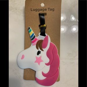 Unicorn Luggage Tag